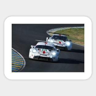 Porsche 911 RSR 24 Hours of Le Mans 2022 Sticker